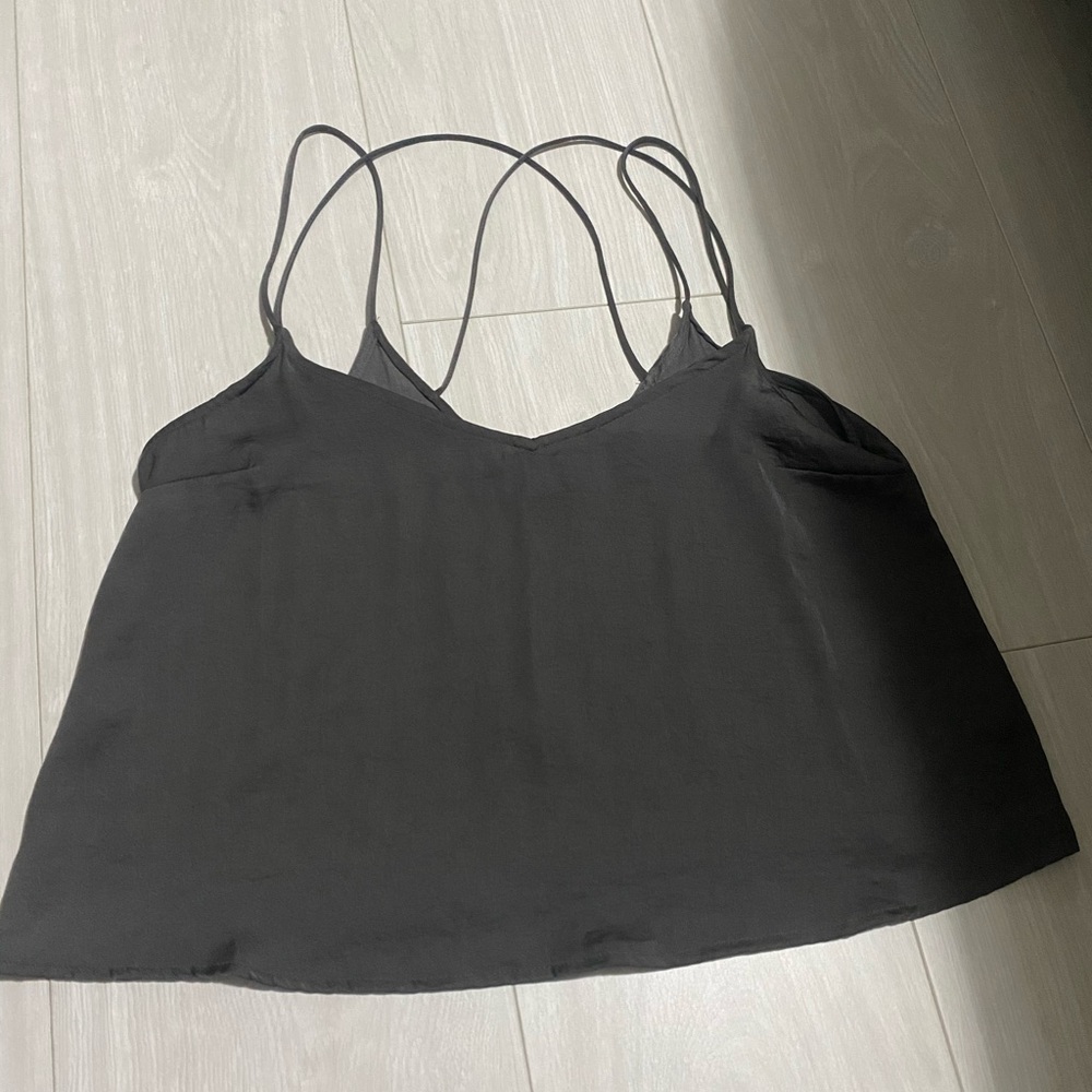 Aeropastle Dainty Grey Crop Top